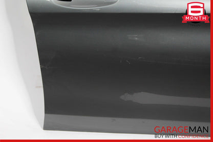 15-20 Mercedes W205 C300 Front Right Side Exterior Door Shell Selenite Grey OEM