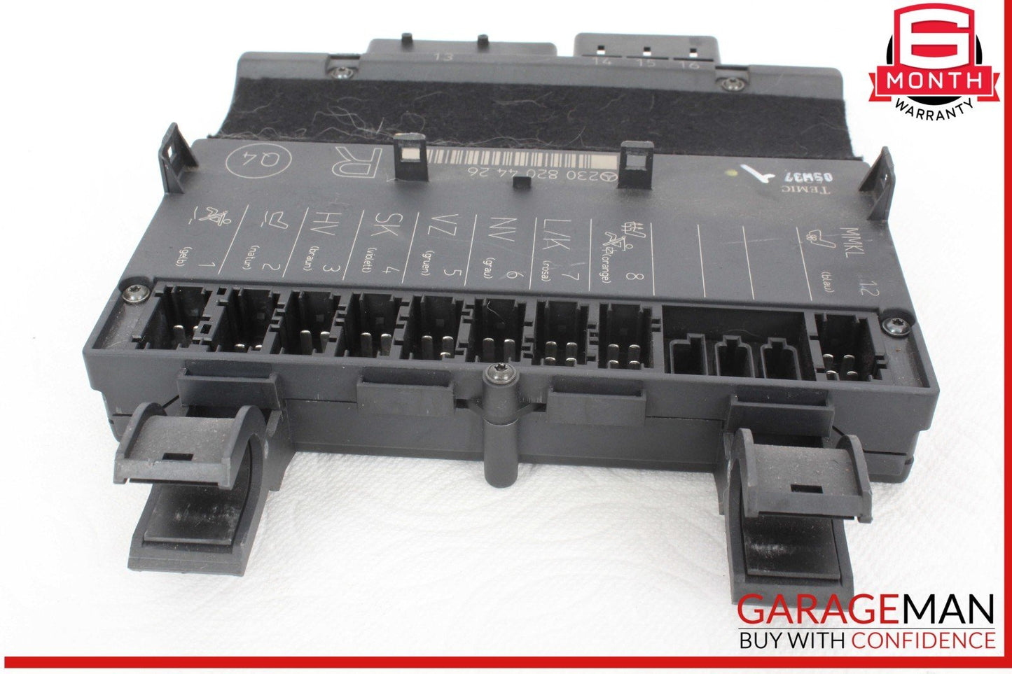03-06 Mercedes R230 SL500 SL55 AMG Under Seat Control Module Right Side OEM