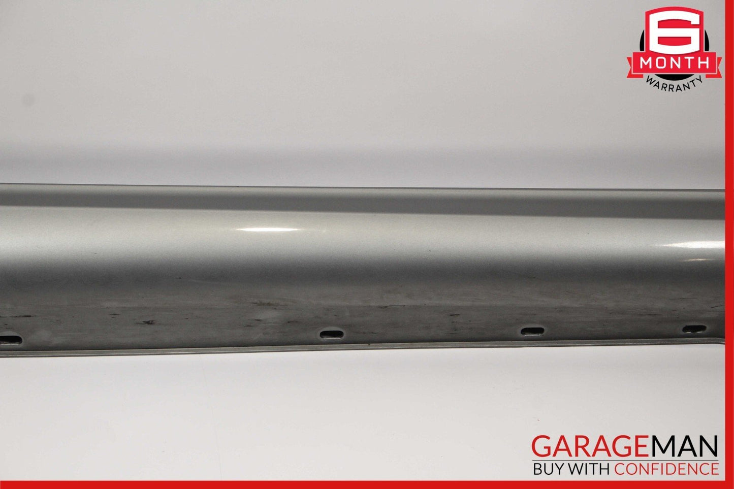 08-14 Mercedes W204 C250 AMG Sport Right Side Skirt Rocker Molding Panel Silver