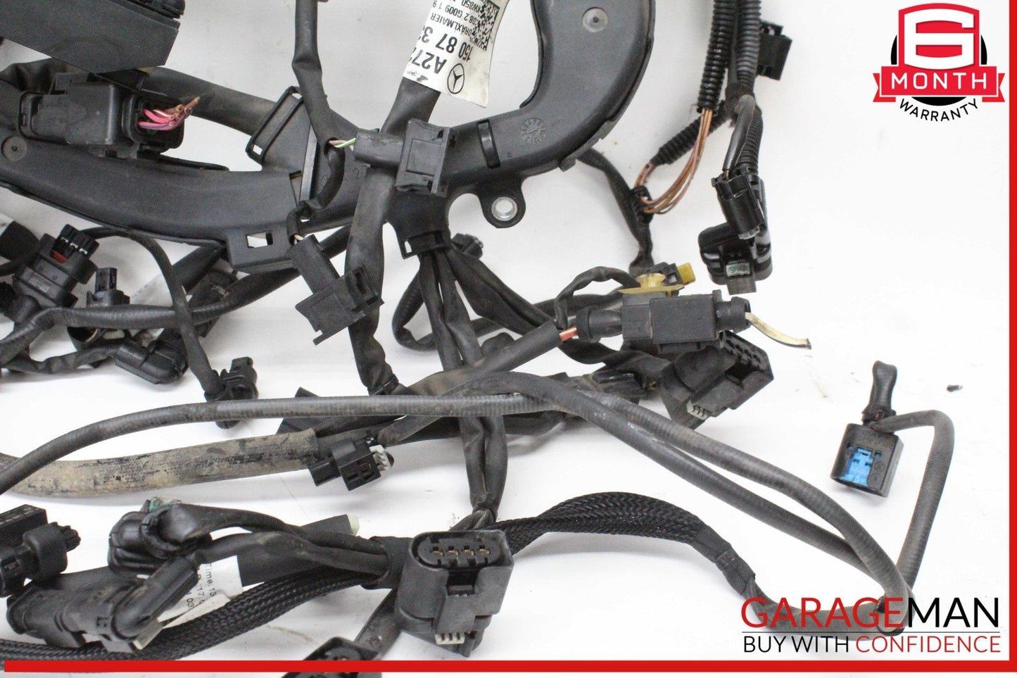 06-11 Mercedes W164 ML350 4MATIC Engine Motor Wire Wiring Harness 2721508733 OEM
