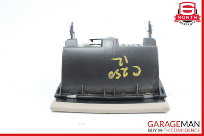 08-14 Mercedes W204 C300 Rear Center Console Ashtray Power Socket Tray Beige