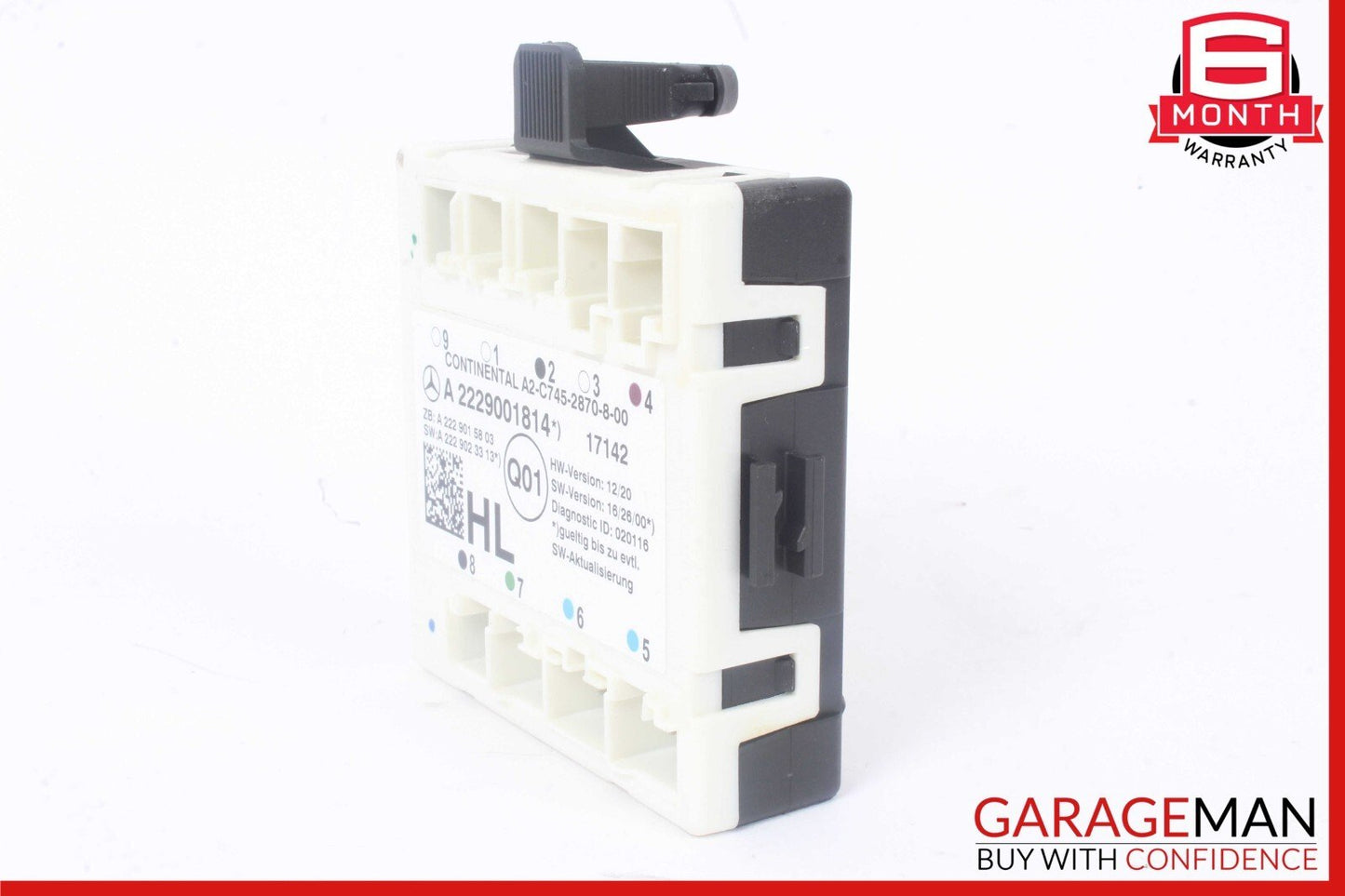15-18 Mercedes W205 C300 C400 Rear Left Driver Side Door Control Module Unit OEM