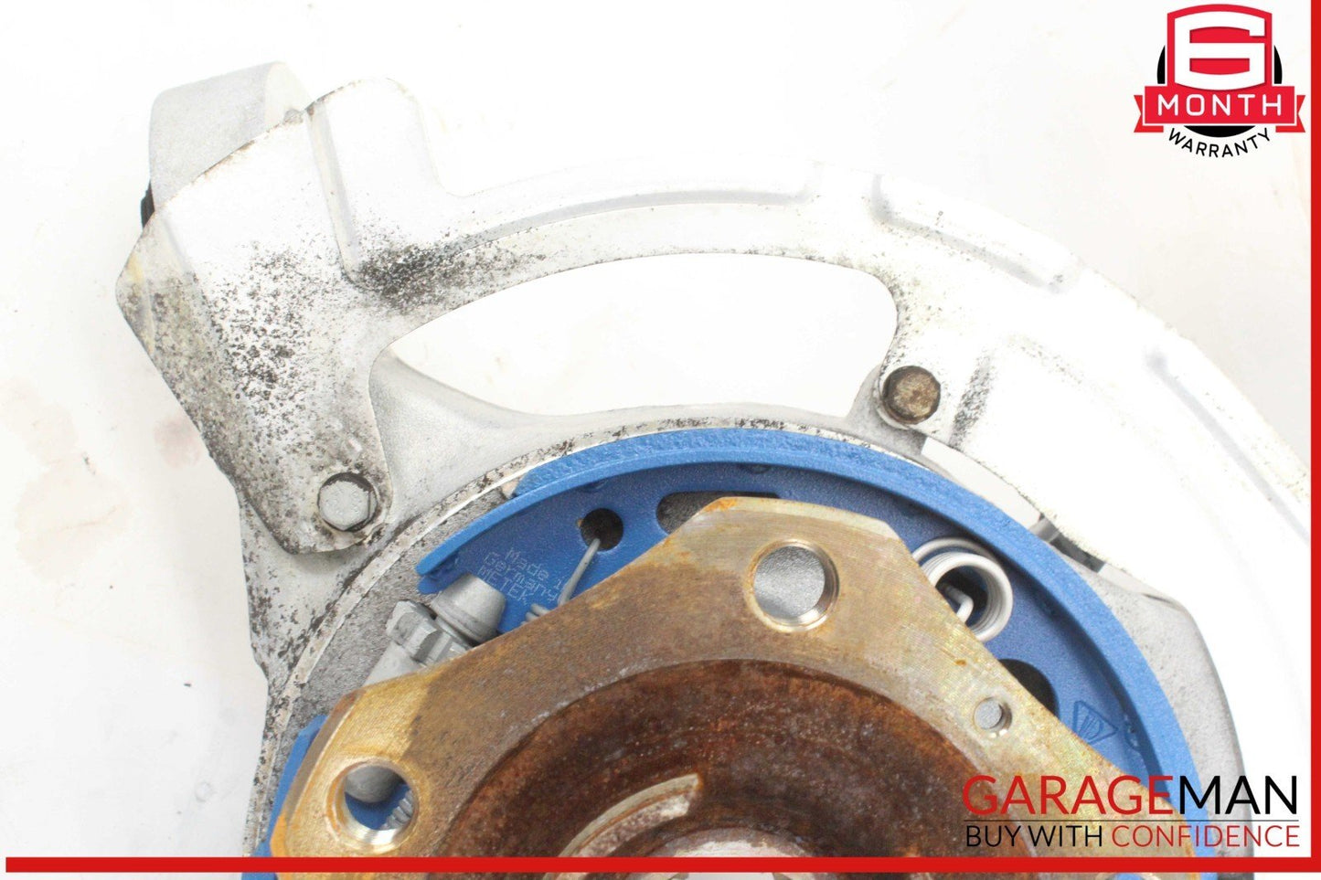 14-16 Porsche Panamera 970 E-Hybrid Rear Left Side Spindle Knuckle Wheel Hub OEM