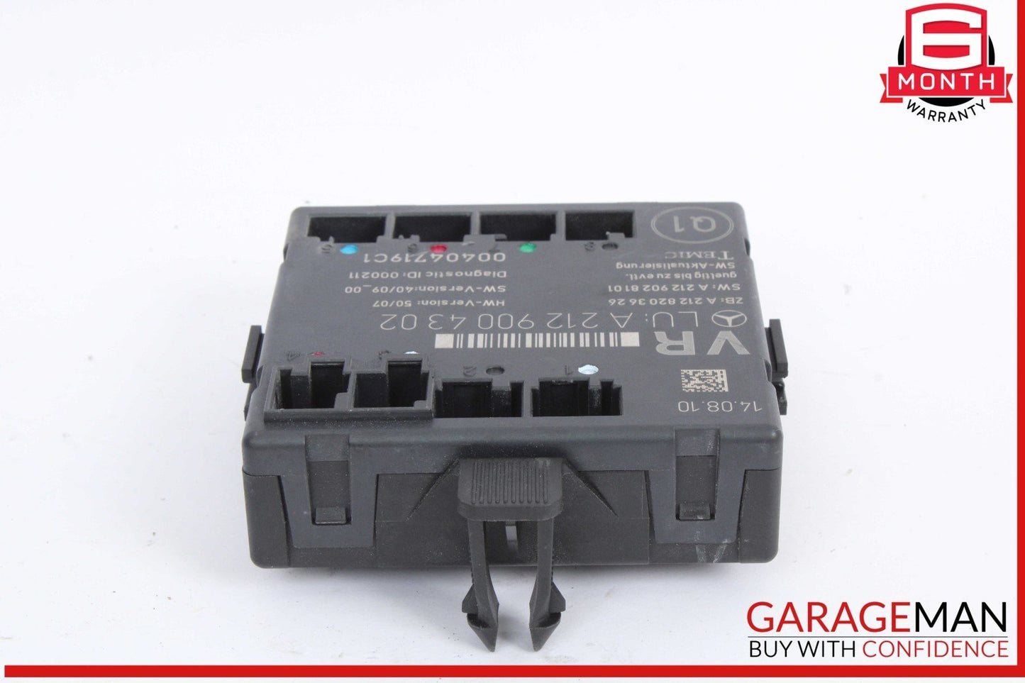 08-18 Mercedes W212 E350 Front Right Passenger Side Door Control Module Unit OEM