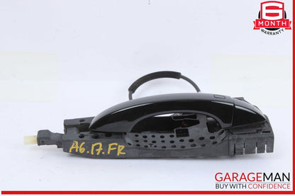 12-18 Audi A6 A7 Right Passenger Side Exterior Door Handle Black 4H0837886 OEM