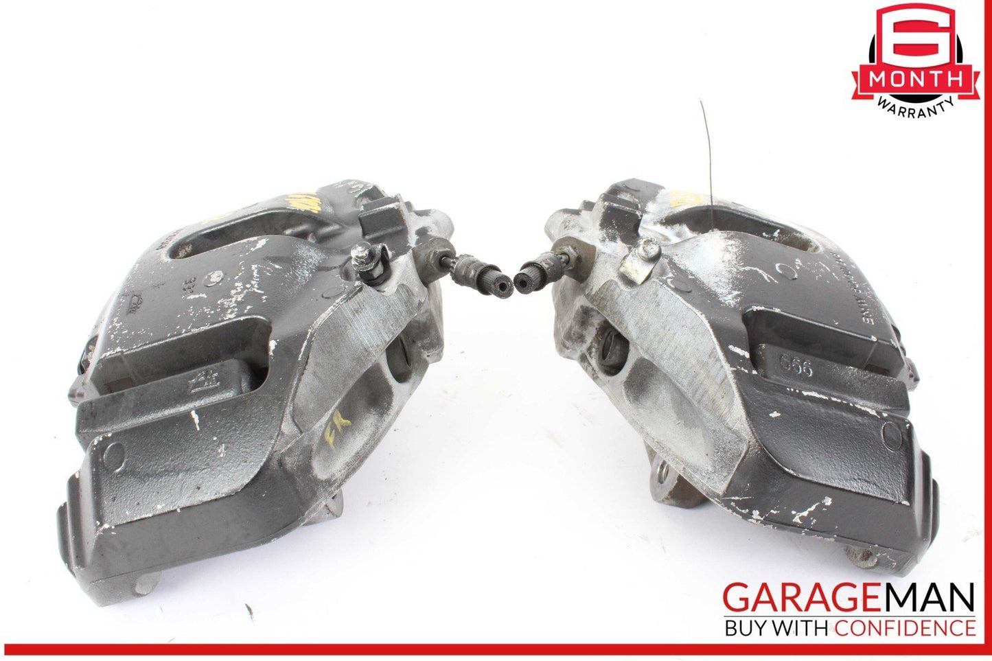 12-18 BMW 640i 650i Front Right and Front Left Side Brake Caliper Calipers Set