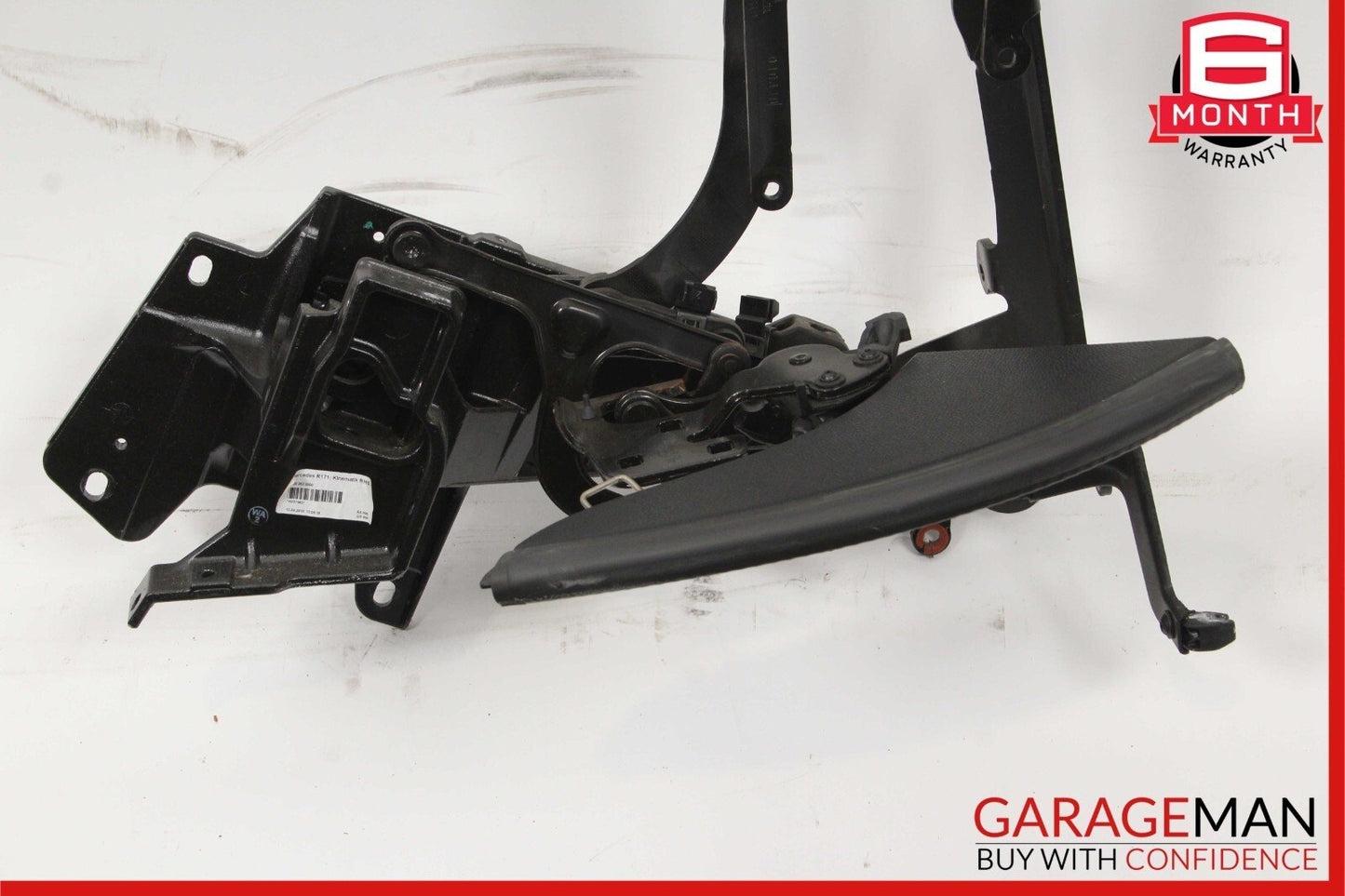 05-11 Mercedes R171 SLK300 Rear Right Convertible Roof Top Hinge Bracket Frame