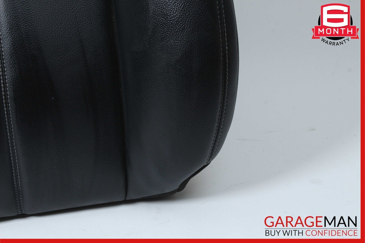 07-12 Mercedes X164 GL450 Front Left Side Top Upper Seat Cushion Cover Black OEM