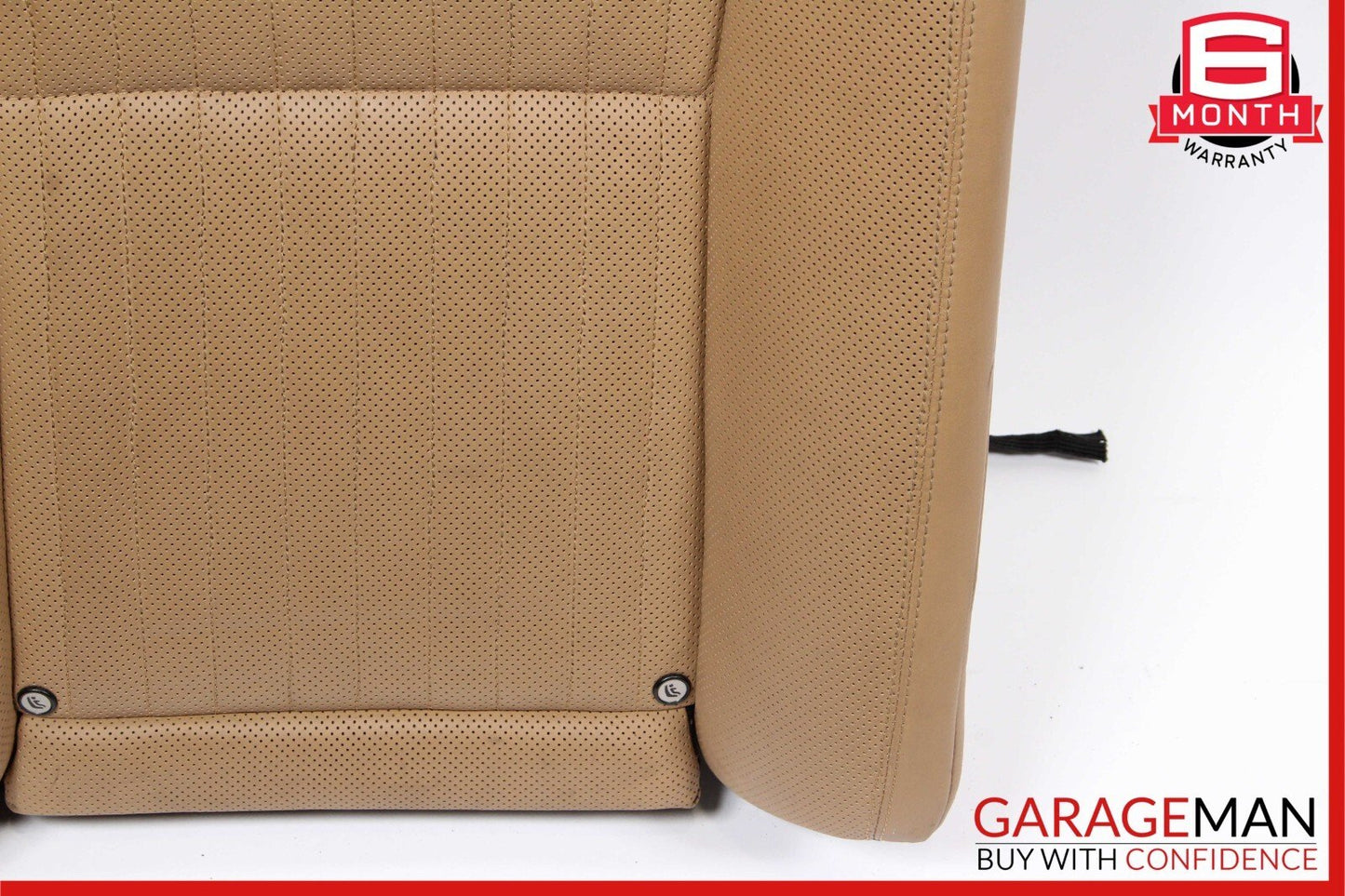 07-09 Mercedes W221 S550 Rear Right Passenger Side Top Upper Seat Cushion Cover