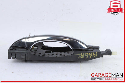 12-18 Audi A6 A7 Rear Left Driver Side Exterior Door Handle Black 4H0837885 OEM