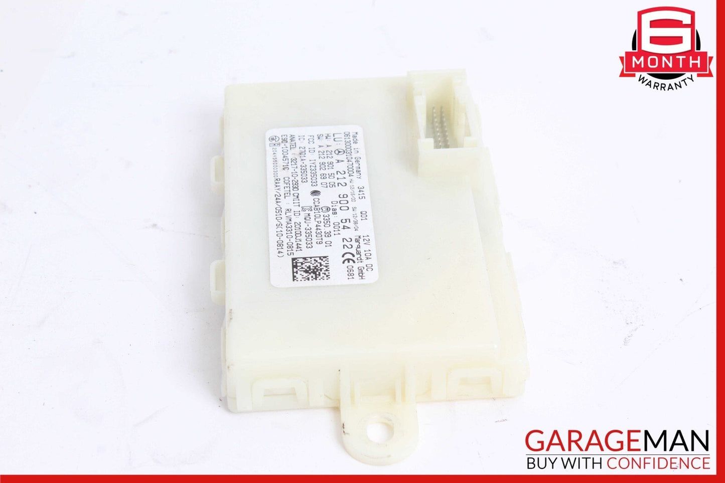 12-20 Mercedes W117 CLA250 SL550 E250 Keyless Go Entry Control Module Unit