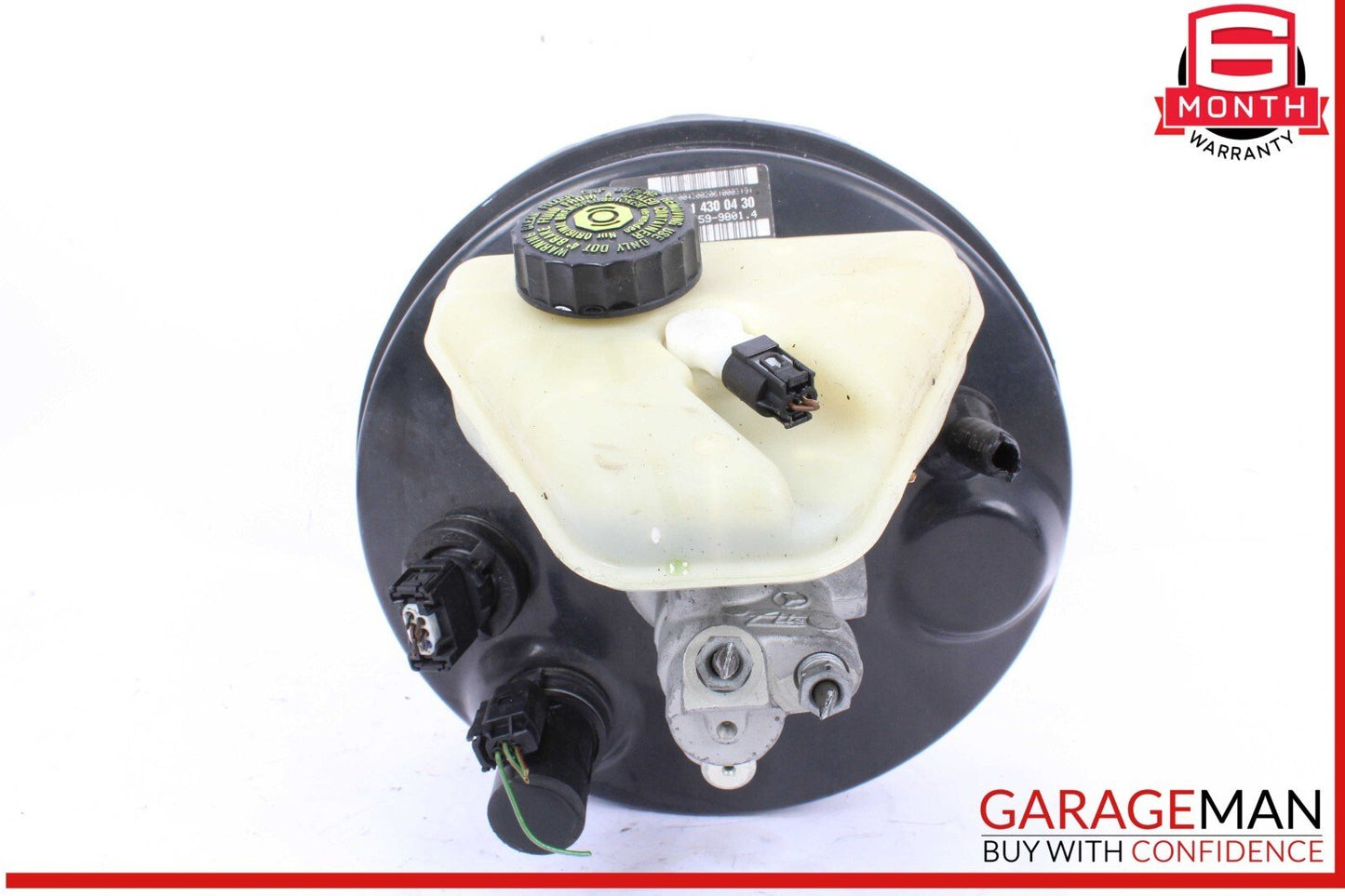 07-09 Mercedes W221 S550 S63 CL550 Brake Booster Master Cylinder 2214300430 OEM