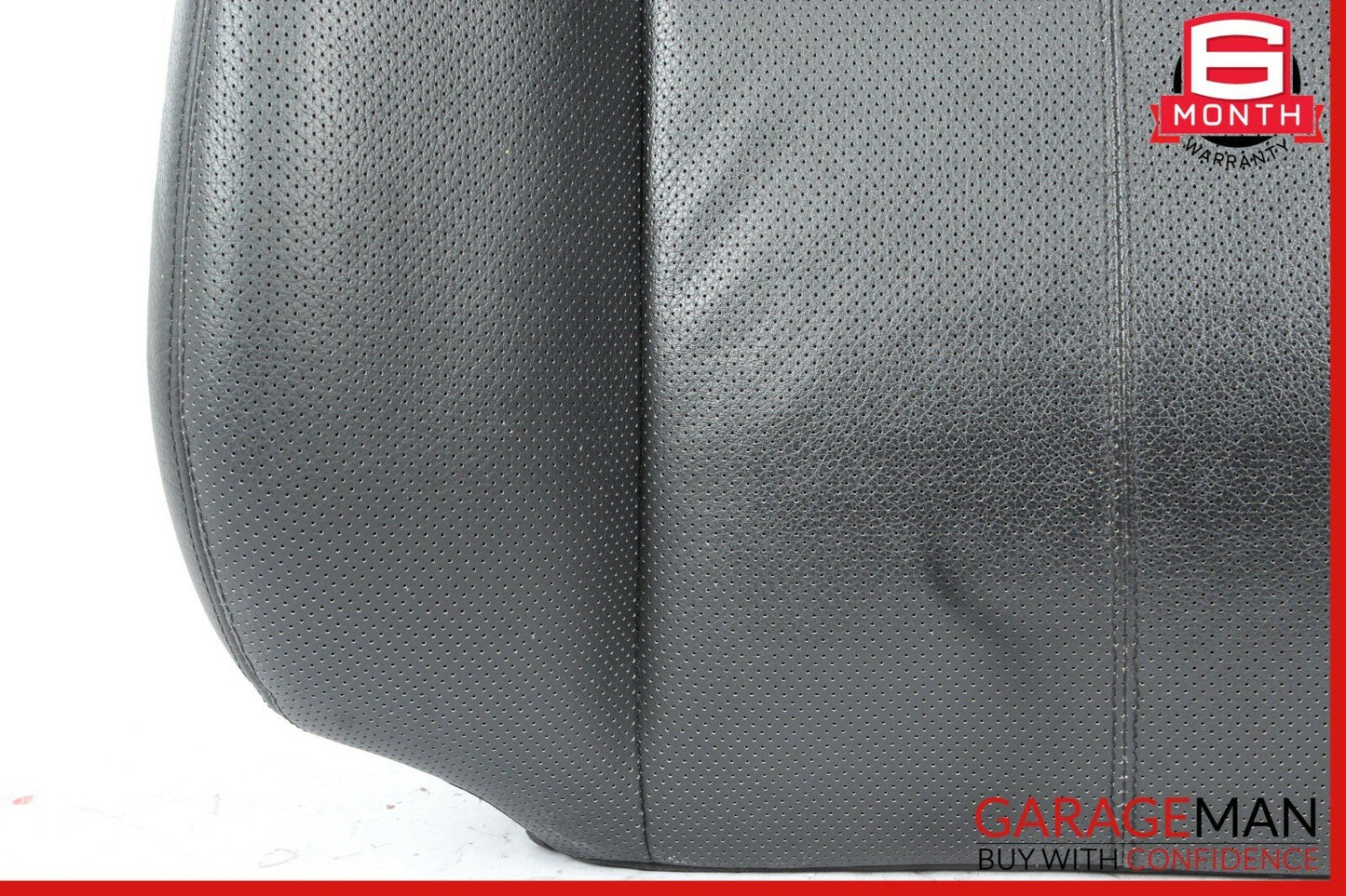 07-09 Mercedes W221 S550 Front Left / Right Top Upper Seat Cushion Cover Black