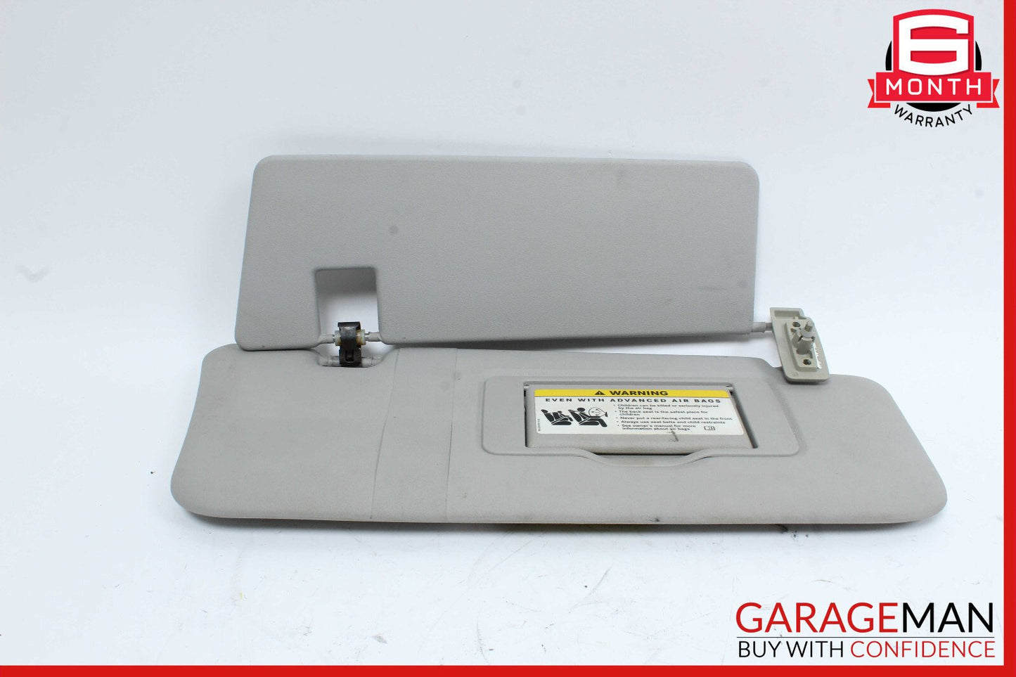 06-12 Mercedes X164 GL450 ML350 Front Right Side Sun Visor Sunvisor Shade Gray