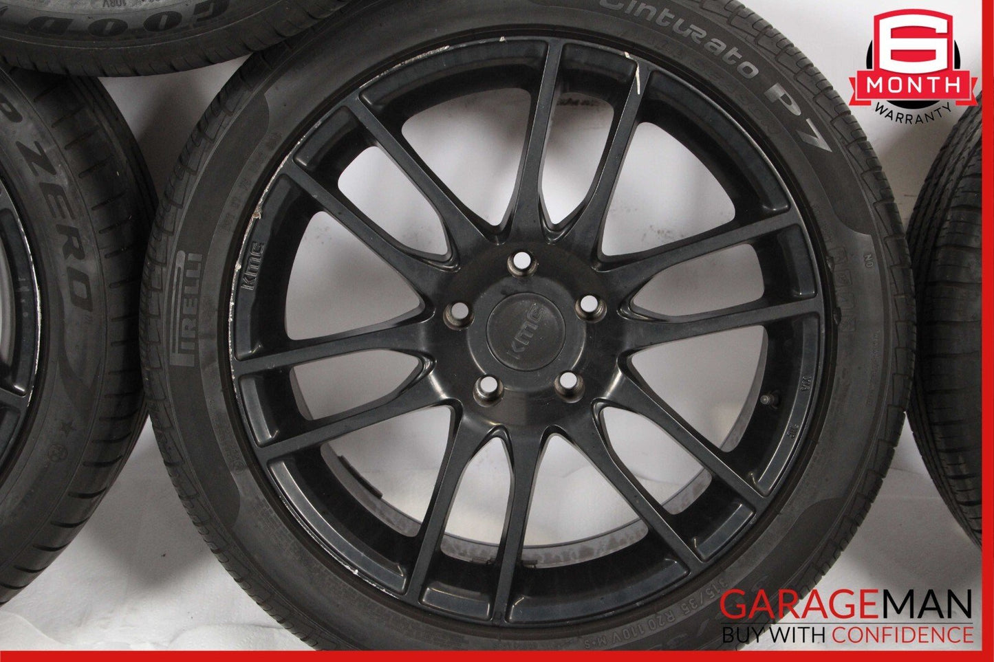 KMC Complete Wheel Tire Rim Rims Set Wheels 20x9.5J ET48 KM696
