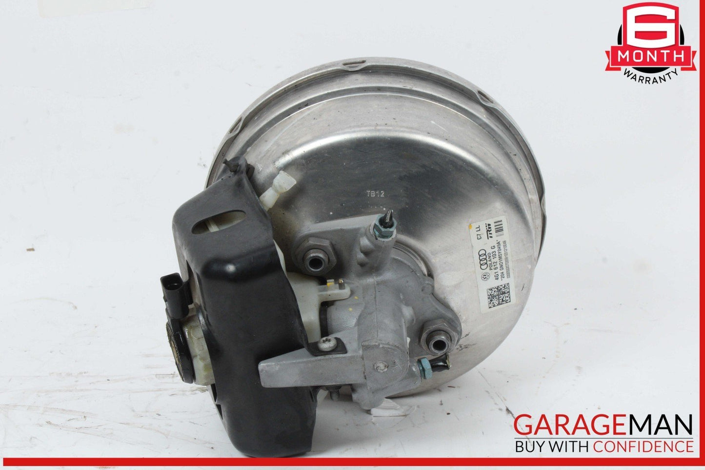 12-18 Audi A7 S6 Power Brake Booster Master Cylinder w/ Reservoir 4G1612103 OEM