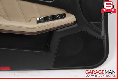 10-13 Mercedes W212 E350 E550 Front Left Interior Door Panel Trim Assy Beige