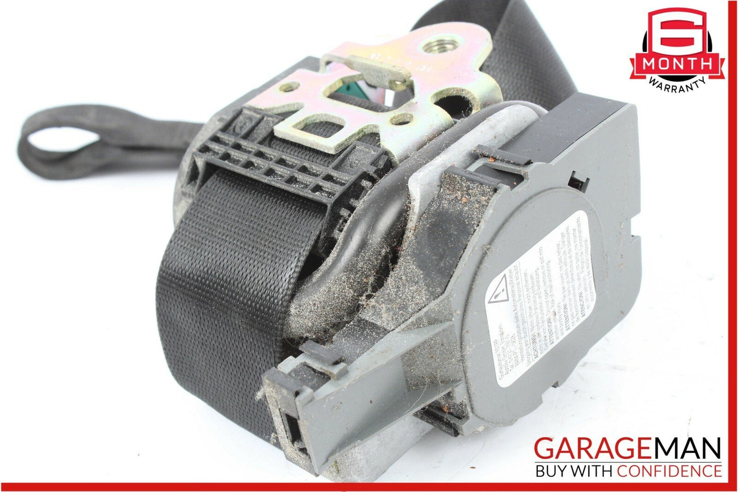 98-03 Mercedes W208 CLK430 Front Right Side Seatbelt Seat Belt Retractor Black