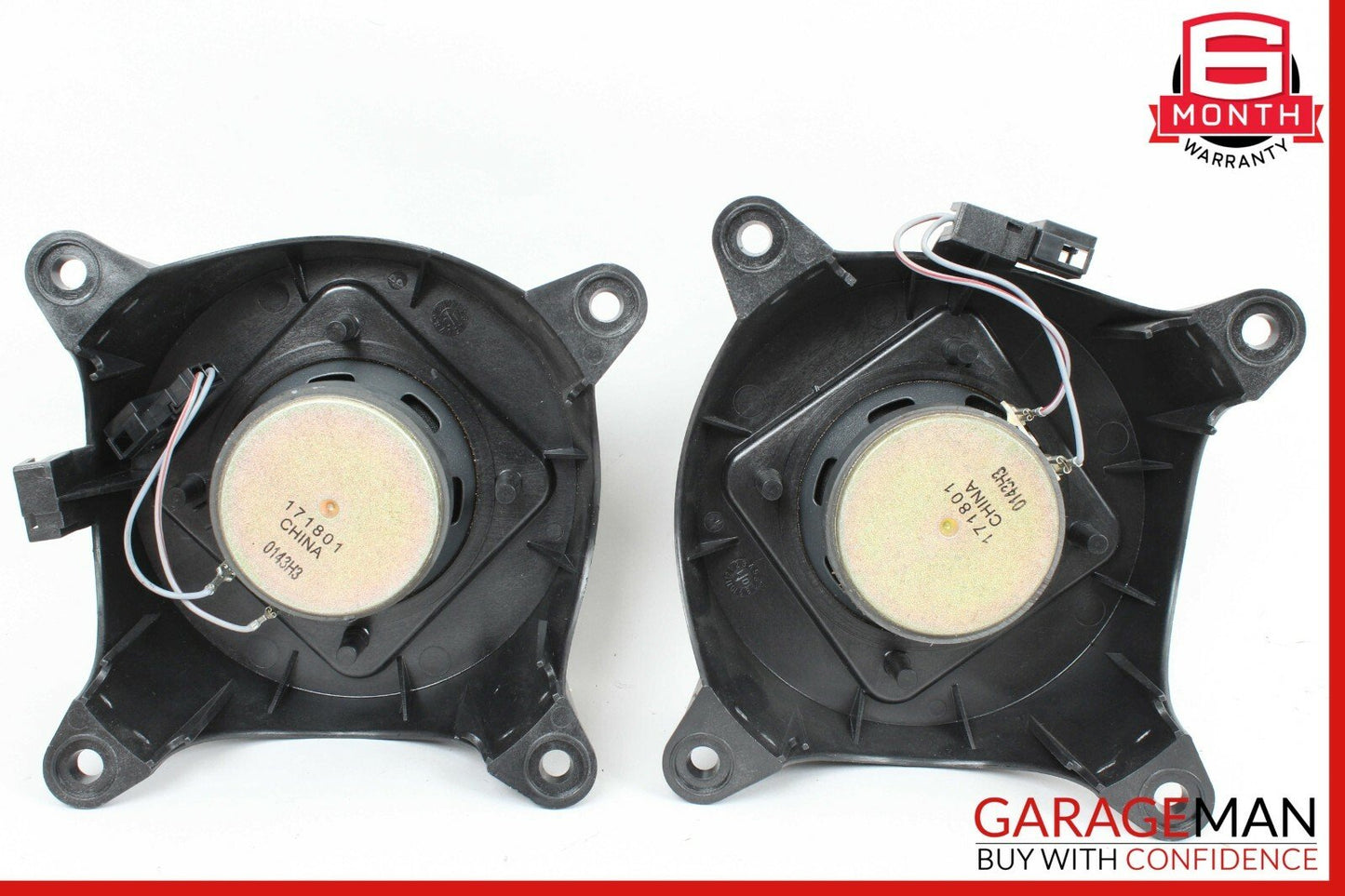 00-06 Mercedes W215 CL600 Rear Right & Left Door Speaker Tweeter Speakers Set