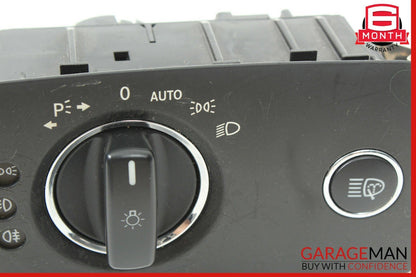 06-11 Mercedes W219 CLS55 Headlight Switch Washer Black 2195450104 OEM