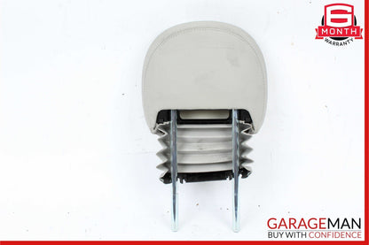 05-11 Mercedes R171 SLK280 Front Left / Right Side Seat Headrest Head Rest Gray