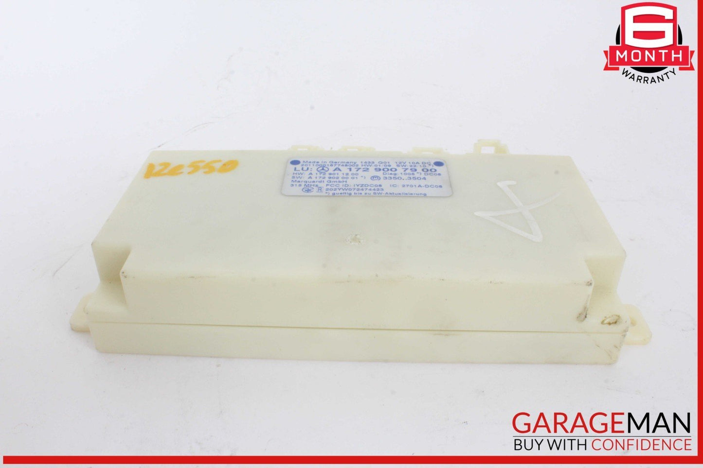 10-15 Mercedes W212 E550 C300 Keyless Go Entry Control Module 1729007900 OEM