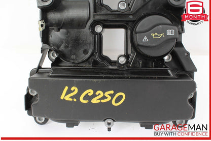 12-15 Mercedes W204 C250 SLK250 M271 1.8L Engine Cylinder Head Cover OEM