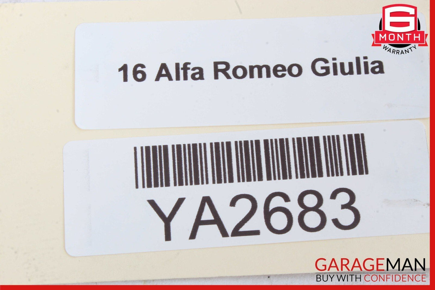 17-22 Alfa Romeo Giulia Park Assist Control Module 0263004819 OEM
