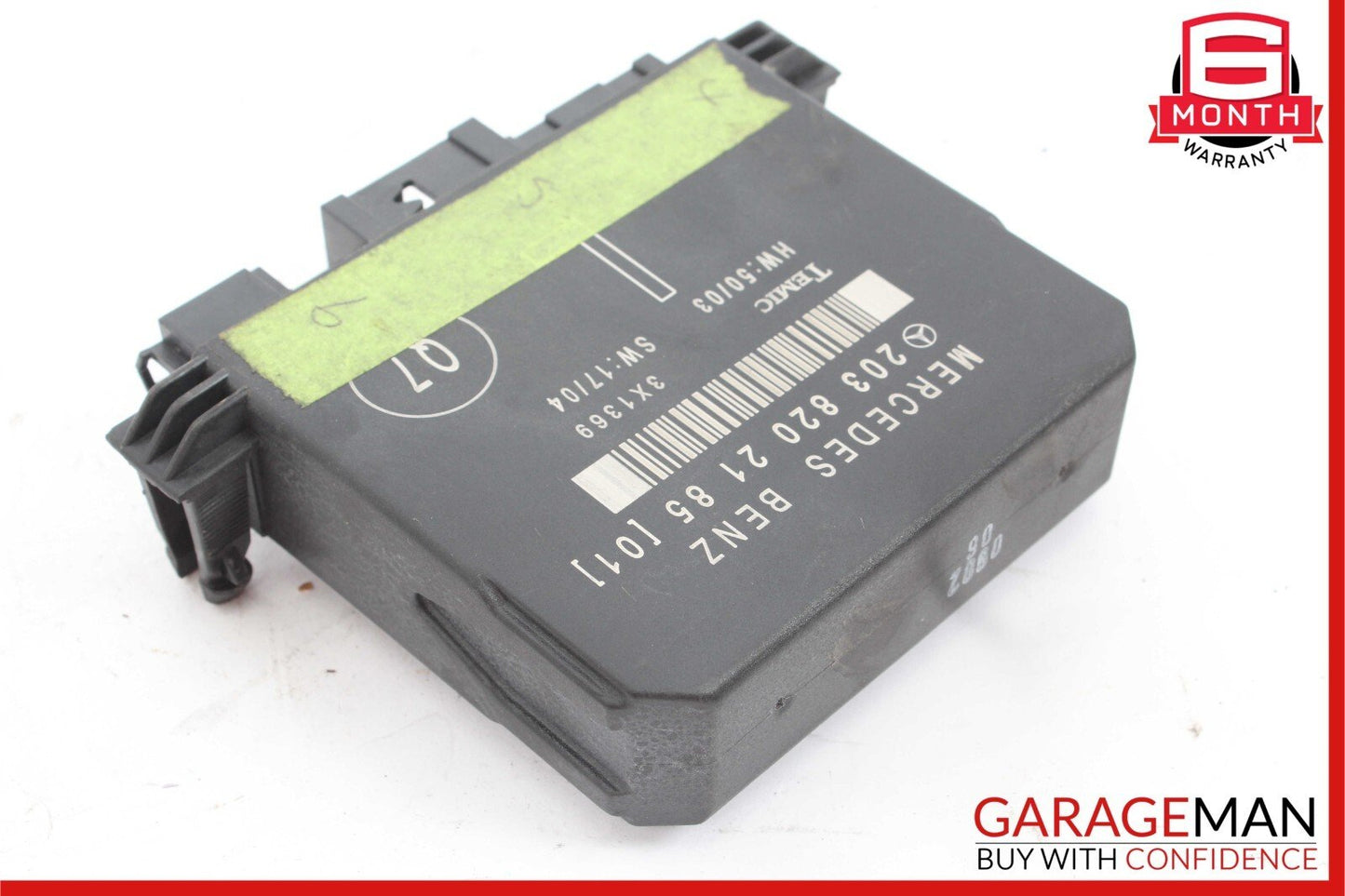 01-07 Mercedes W203 C230 C320 Rear Left Side Door Computer Control Module OEM