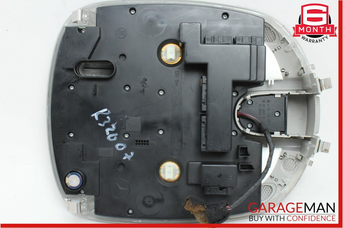 07-13 Mercedes W251 R350 R550 R320 Front Overhead Dome Light Lamp Grey OEM