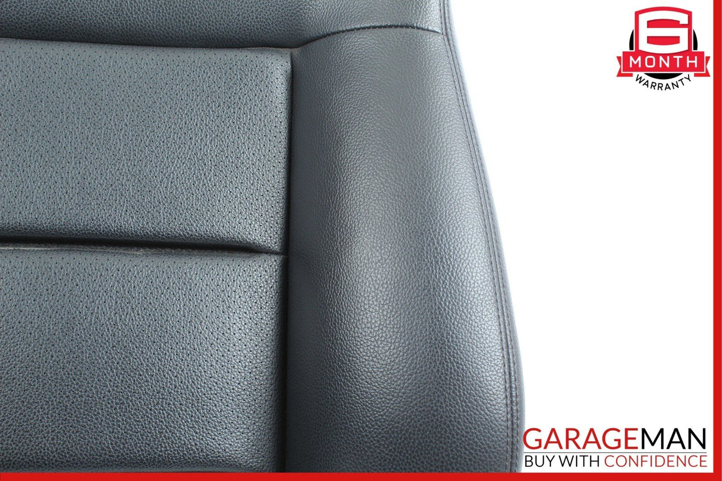 10-16 Mercedes W212 E350 E400 Front Right Top Upper Seat Cushion Black OEM