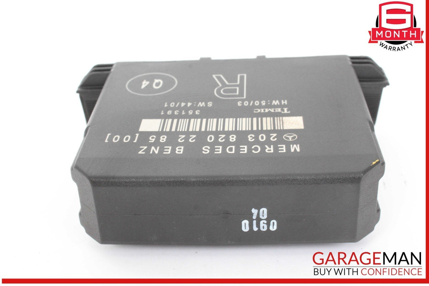 01-07 Mercedes W203 C230 C350 Rear Right Side Door Control Module 2038202285