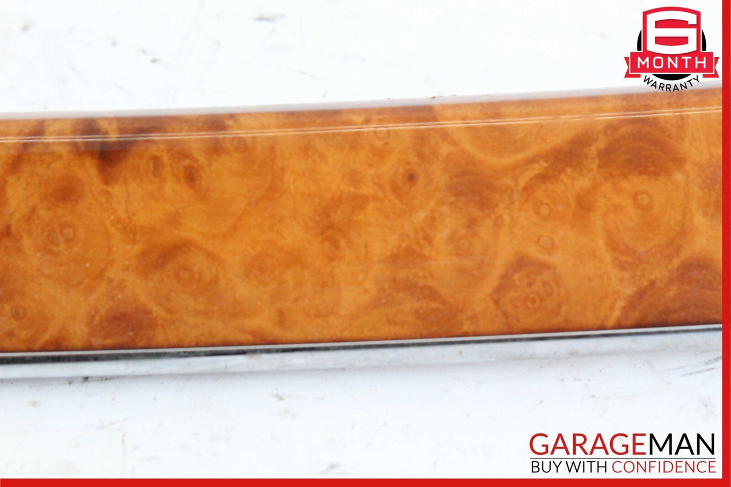 03-09 Mercedes W211 E350 E500 Dashboard Dash Left Molding Trim Wood 2116800371