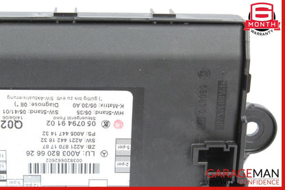 07-09 Mercedes W221 S550 S65 AMG Rear Left Or Right Side Door Control Module OEM
