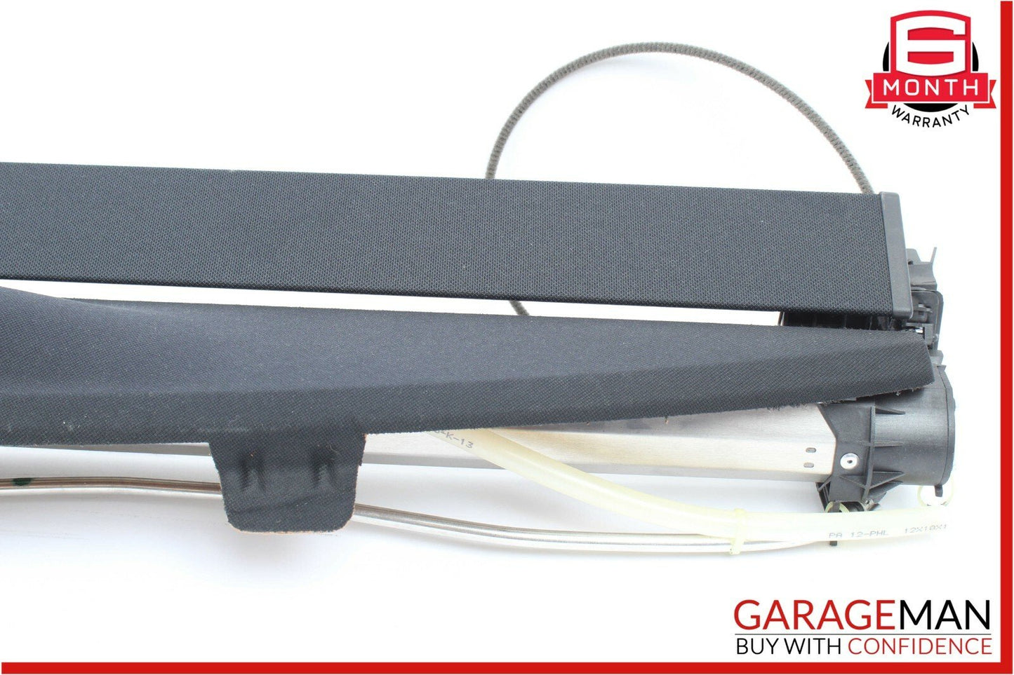 07-13 Mercedes W221 S550 S63 Rear Window Sun Shade Screen Roller Blind Black OEM