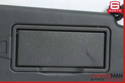08-14 Mercedes W204 C350 Front Right Passenger Sun Visor Sunvisor Shade Black