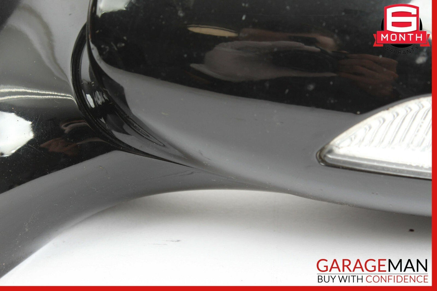 06-08 Mercedes W219 CLS500 Front Left Side Mirror Door Rear View Black OEM