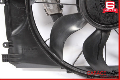 12-20 Mercedes R172 SLK250 CLA250 Engine Radiator Cooling Fan Motor Shroud Assy