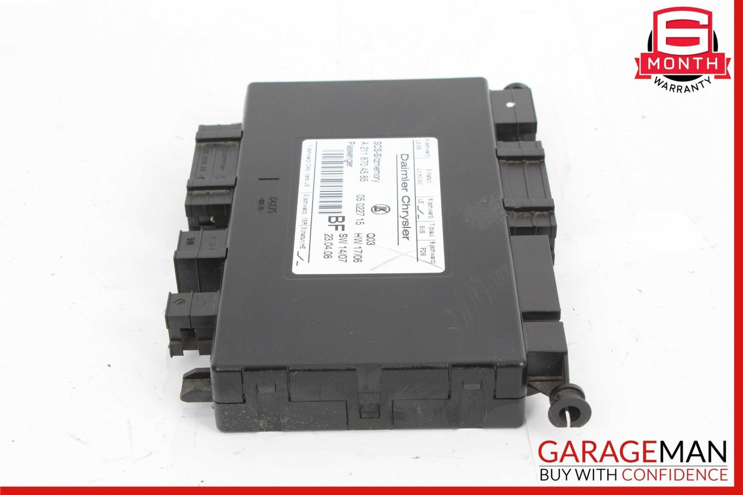 03-12 Mercedes GL450 ML350 CLS500 CLS63 AMG Front Right Seat Control Module