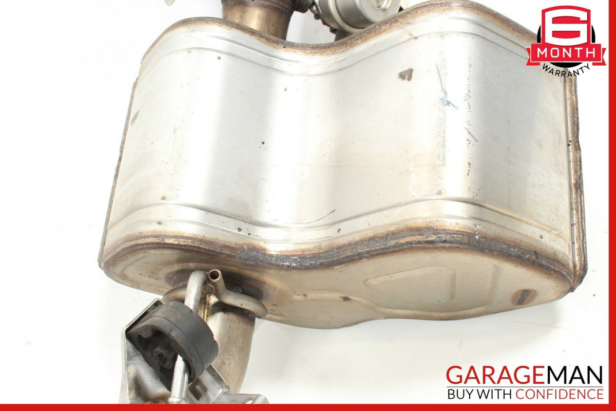 14-17 Maserati Ghibli Rear Left Driver Exhaust Muffler Dual Tip Assembly OEM