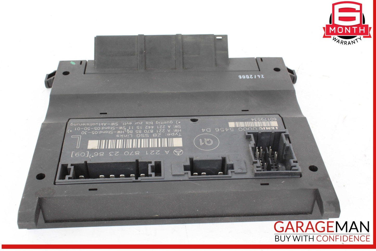 07-13 Mercedes W221 S550 S63 Front Left Driver Side Under Seat Control Unit OEM