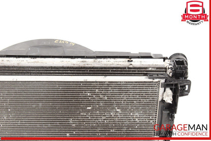 14-16 Mercedes W212 E250 Engine Motor Cooling Radiator A/C AC Condenser Assembly