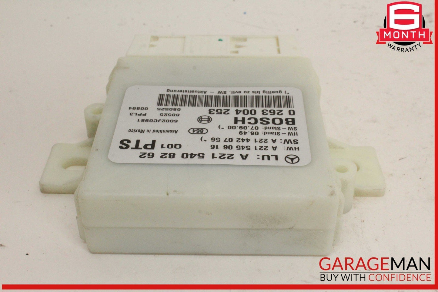 07-09 Mercedes W221 S550 Parking Back Up Reverse Distance Control Module OEM