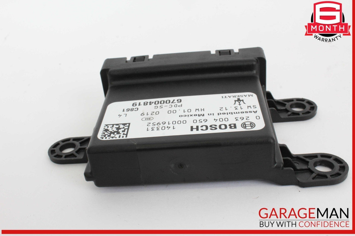 14-18 Maserati Quattroporte Parking Park Sensor Control Module Unit 670004819
