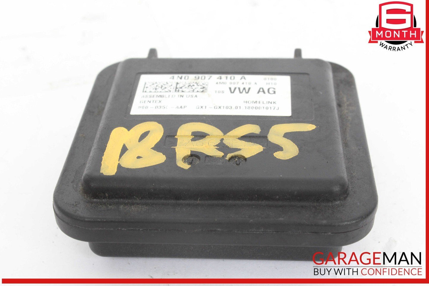 17-23 Audi RS5 S5 Q7 Homelink Garage Door Opener Control Module Unit 4N0907410A