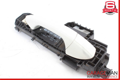 12-14 Mercedes W204 C250 C300 Front Right Passenger Exterior Door Handle White