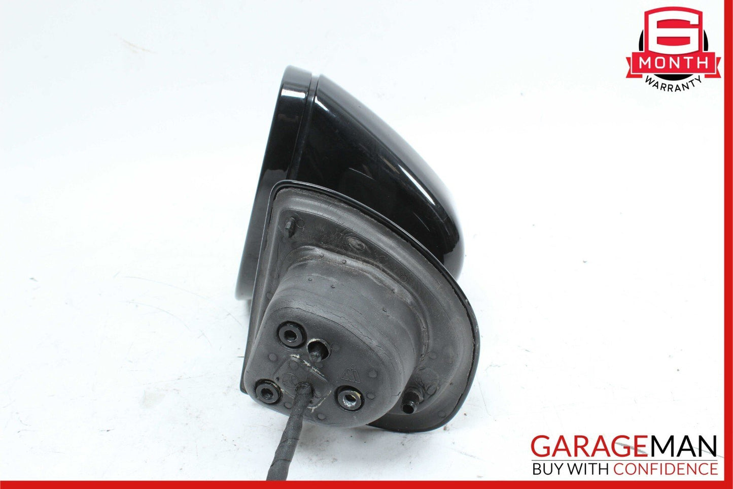 07-09 Mercedes W211 E350 E550 Front Left Side Mirror Door Rear View Black OEM