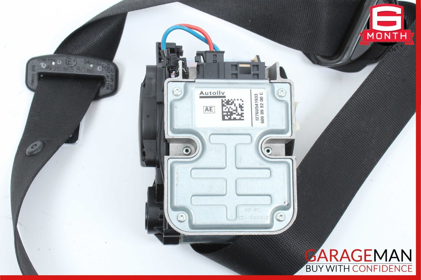 07-09 Mercedes W211 E350 E320 Front Right Seat Belt Seatbelt Retractor Black