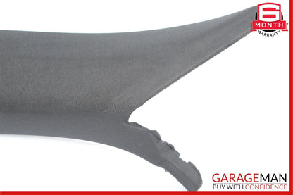 11-18 Porsche Cayenne 958 S Left Side Fairing Upper Pillar Trim Cover Black OEM