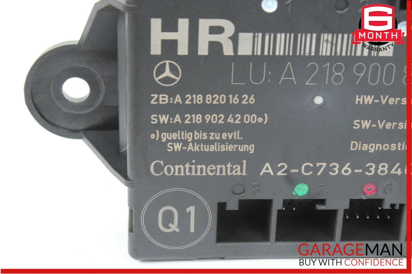 14-16 Mercedes W212 E350 CLS350 Rear Right Door Control Module 2189008600 OEM